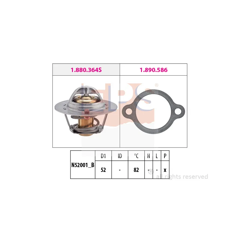 Thermostat d'eau EPS 1.880.367