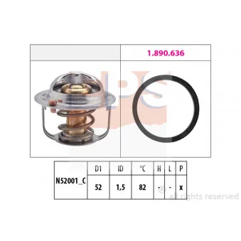 Thermostat d'eau EPS 1.880.679