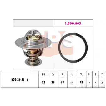 Thermostat d'eau EPS 1.880.928