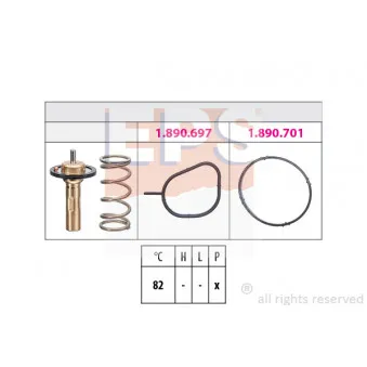 Thermostat d'eau EPS 1.880.961