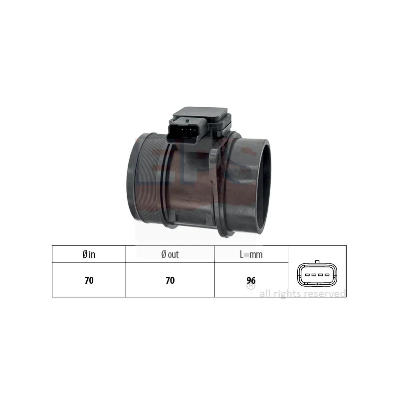 Débitmètre de masse d'air EPS 1.991.302