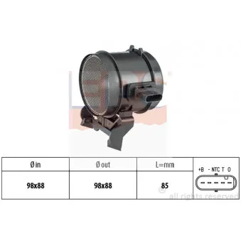 Débitmètre de masse d'air EPS