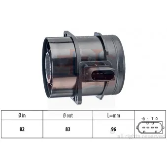 Débitmètre de masse d'air EPS 1.991.359