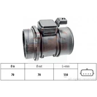 Débitmètre de masse d'air EPS 1.991.454
