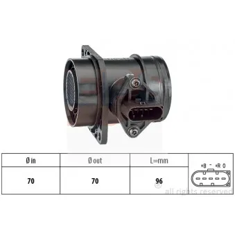Débitmètre de masse d'air EPS 1.991.509