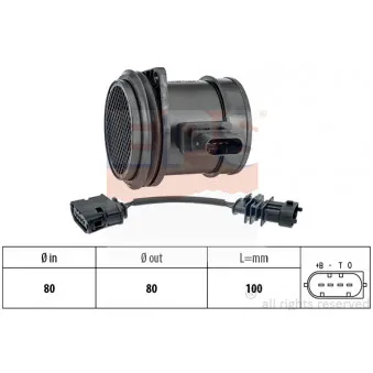 Débitmètre de masse d'air EPS 1.991.556