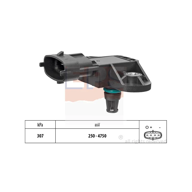 Capteur de pression barométrique, adaptation à l'altitude EPS 1.993.378