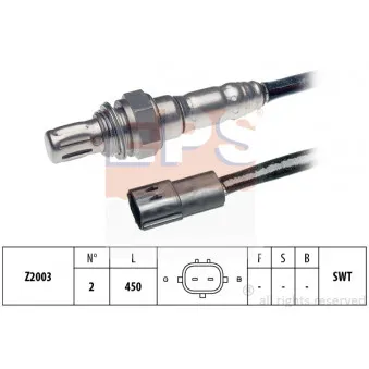 Sonde lambda EPS 1.997.134