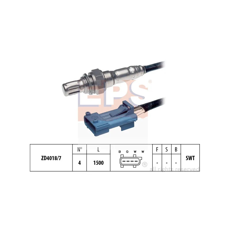 Sonde lambda EPS 1.997.223