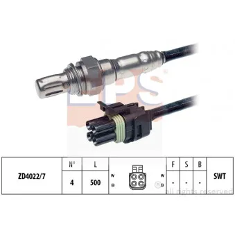 Sonde lambda EPS 1.997.268