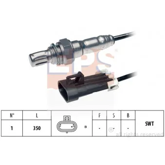 Sonde lambda EPS 1.997.287