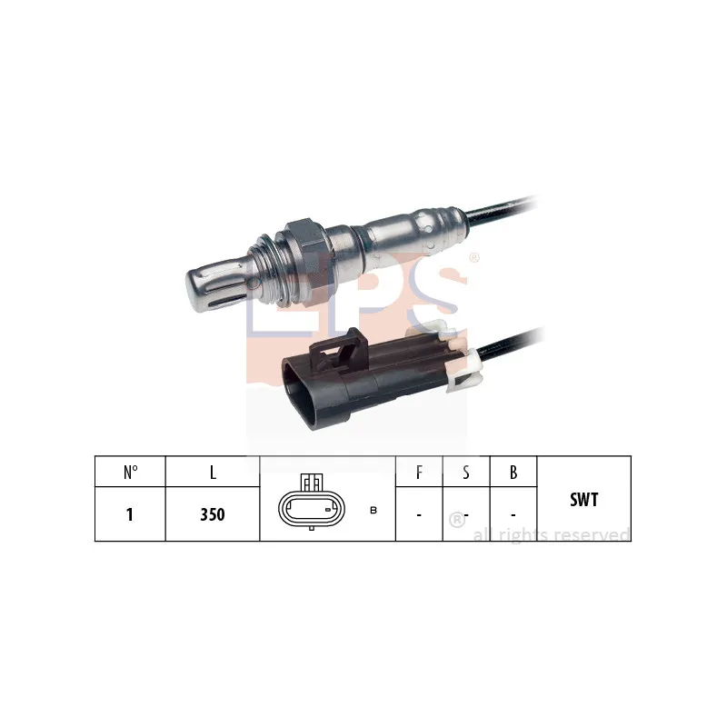 Sonde lambda EPS 1.997.287