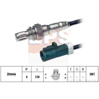 Sonde lambda EPS 1.997.318