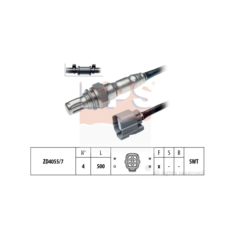 Sonde lambda EPS 1.997.496