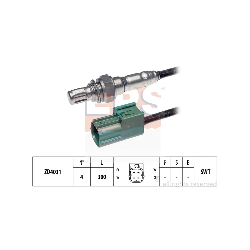 Sonde lambda EPS 1.997.628