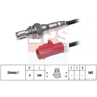 Sonde lambda EPS 1.997.687