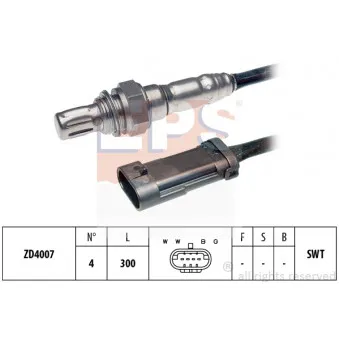 Sonde lambda EPS 1.997.715