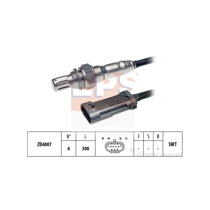 Sonde lambda EPS 1.997.715