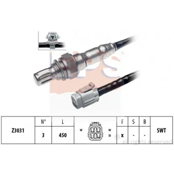 Sonde lambda EPS 1.997.866