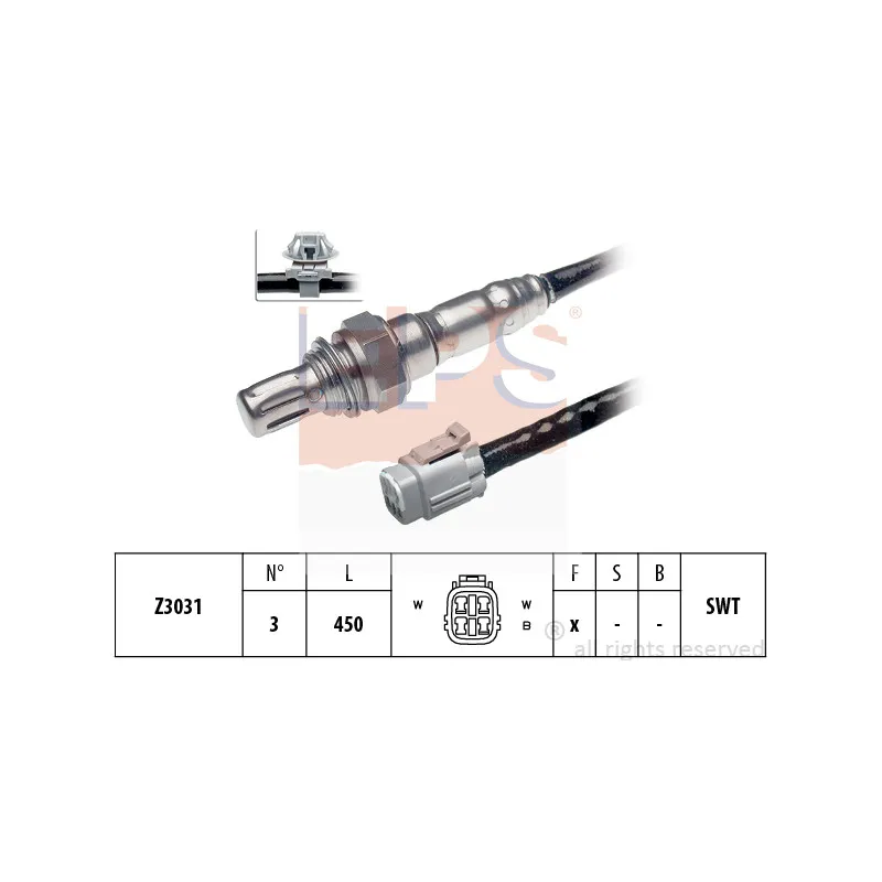 Sonde lambda EPS 1.997.866