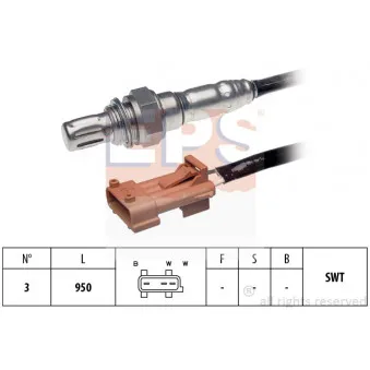 Sonde lambda EPS 1.997.890