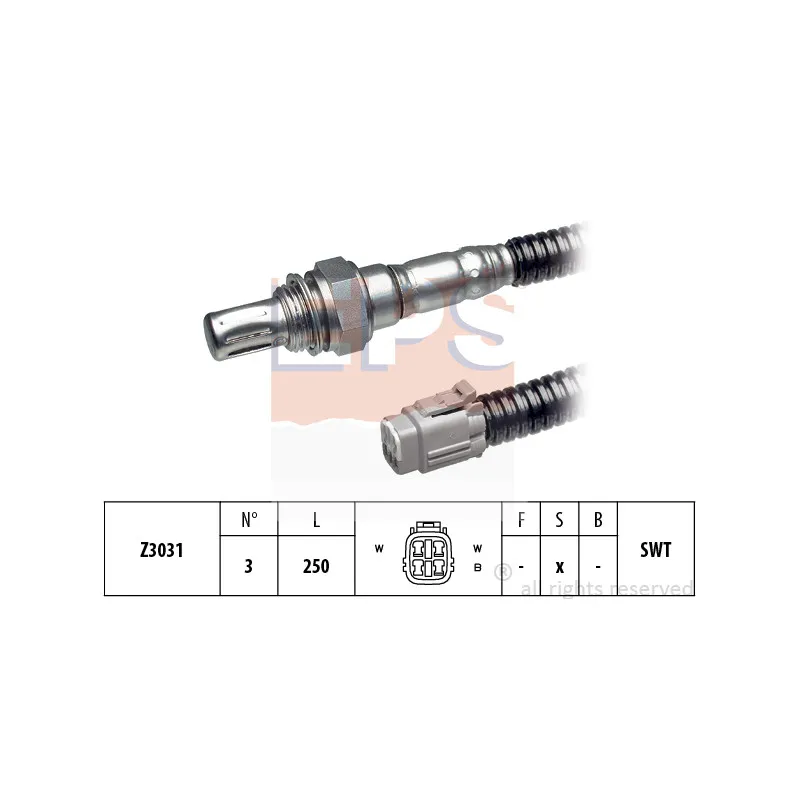 Sonde lambda EPS 1.997.909