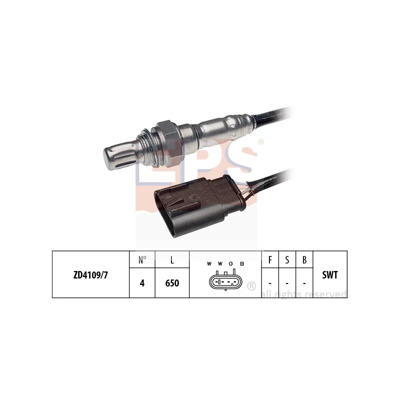 Sonde lambda EPS 1.998.207