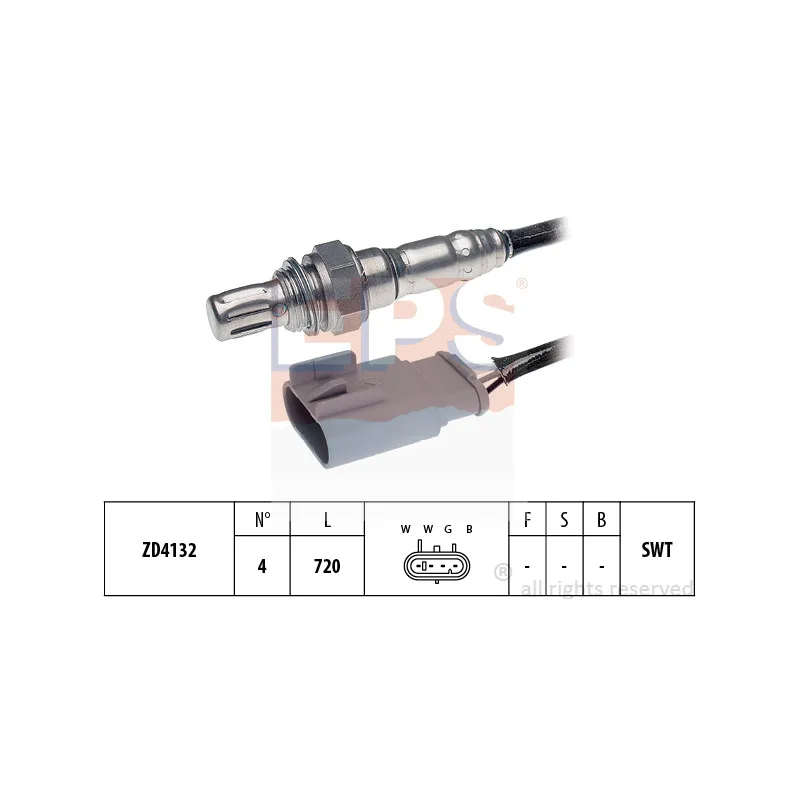 Sonde lambda EPS 1.998.208