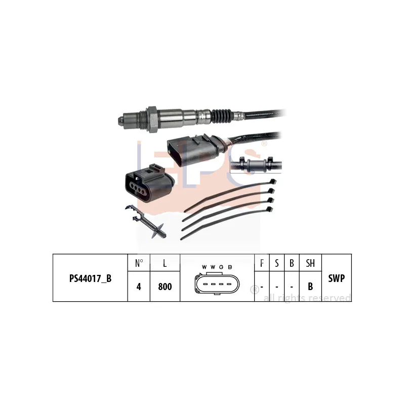 Sonde lambda EPS 1.998.253