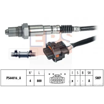 Sonde lambda EPS 1.998.263