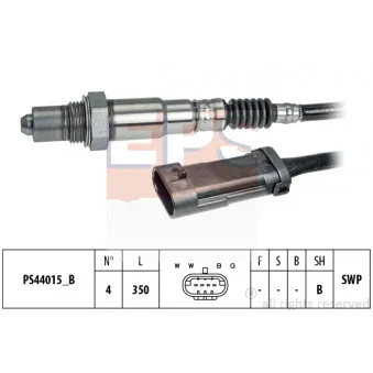 Sonde lambda EPS 1.998.282