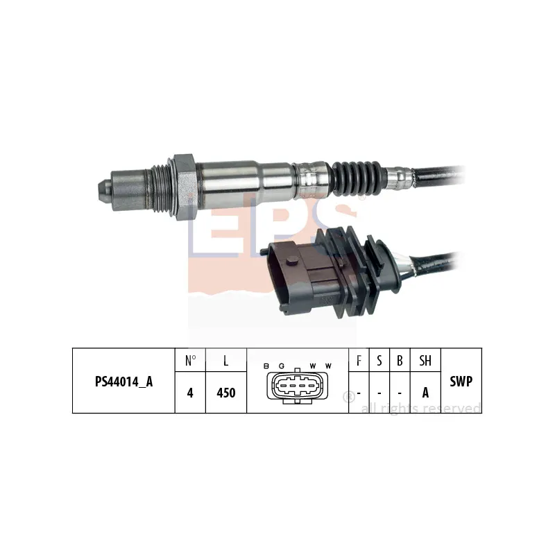 Sonde lambda EPS 1.998.362