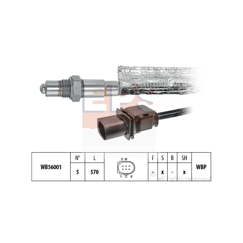 Sonde lambda EPS 1.998.411