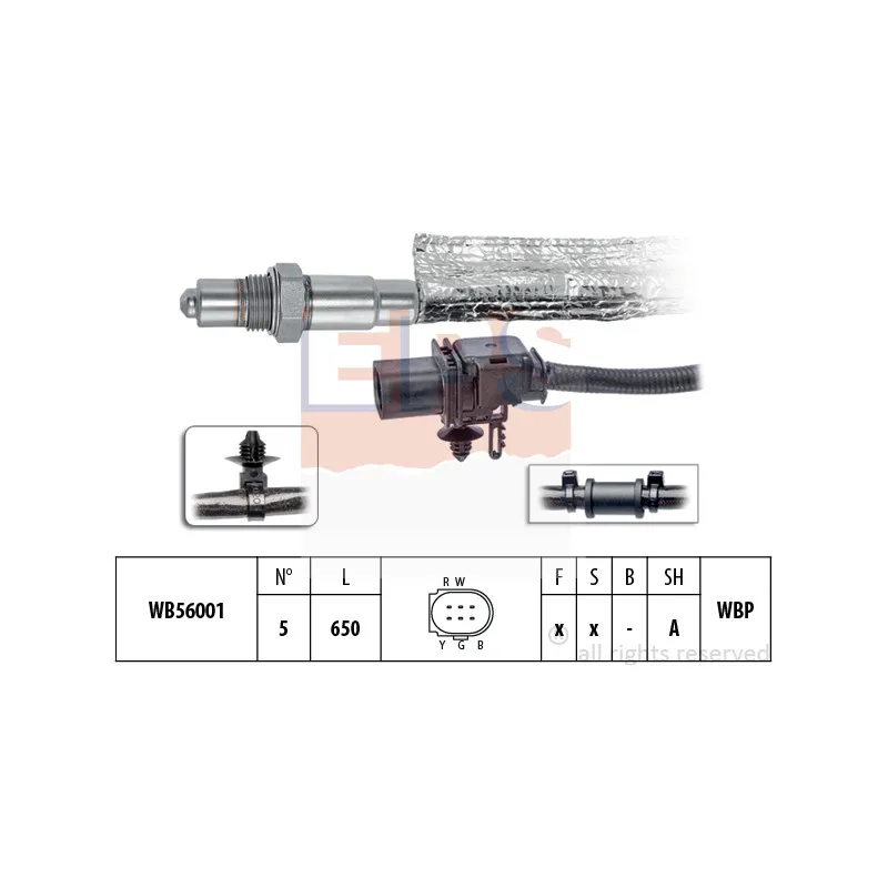 Sonde lambda EPS 1.998.419