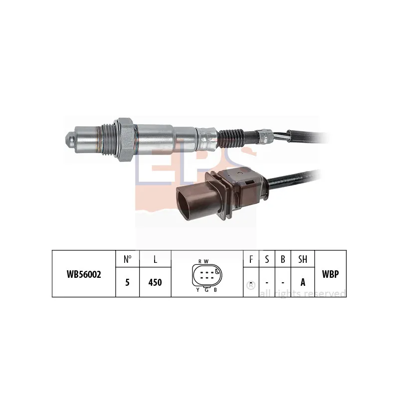 Sonde lambda EPS 1.998.468