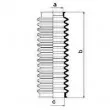 Joint-soufflet, direction SPIDAN 83508 - Visuel 2