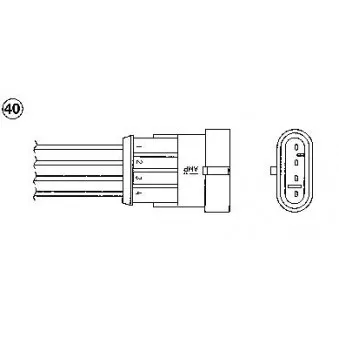 Sonde lambda NGK 0036