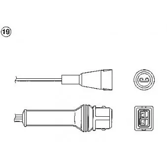 Sonde lambda NGK 0204