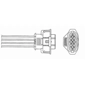 Sonde lambda NGK 0485