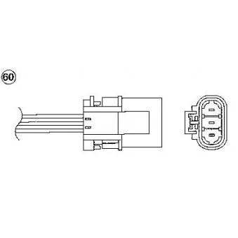 Sonde lambda NGK 1907