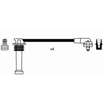 Kit de câbles d'allumage NGK 44297