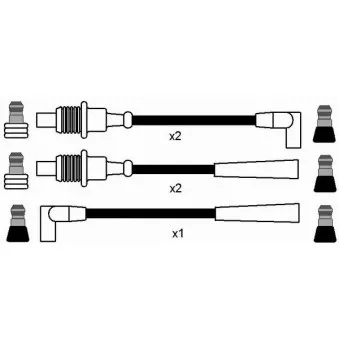 Kit de câbles d'allumage NGK 44307