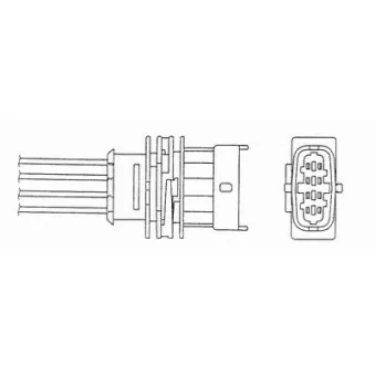 Sonde lambda NGK 5695