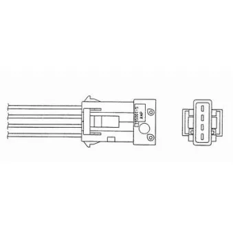 Sonde lambda NGK 5717