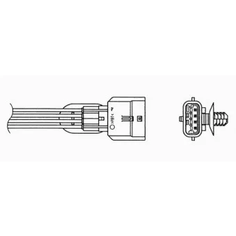 Sonde lambda NGK 6517