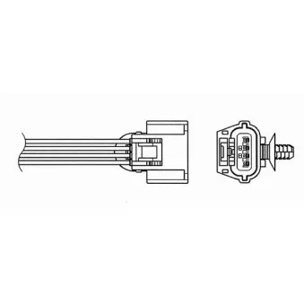 Sonde lambda NGK 6518