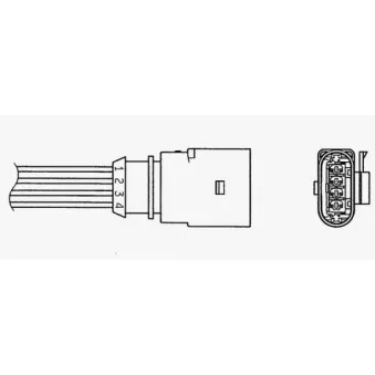 Sonde lambda NGK 90249