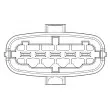 Débitmètre de masse d'air NGK 90466 - Visuel 2