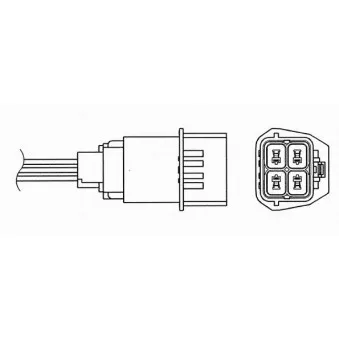 Sonde lambda NGK 92162