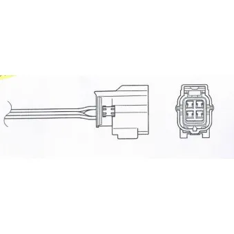 Sonde lambda NGK 9368